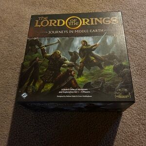Lord of The Rings Journeys in Middle Earth Board Game. Mint condition